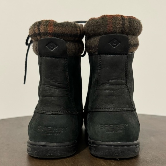 EUC Sperry Top Sider Bootie - Black Suede - Size 9.5 - Picture 2 of 6
